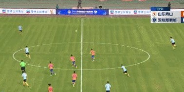 【中超】高准翼凌空斩克雷桑建功 泰山3比2新鹏城